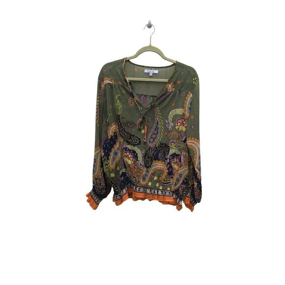 C’est City Size Small (S) Sheer Blouse - Picture 1 of 4